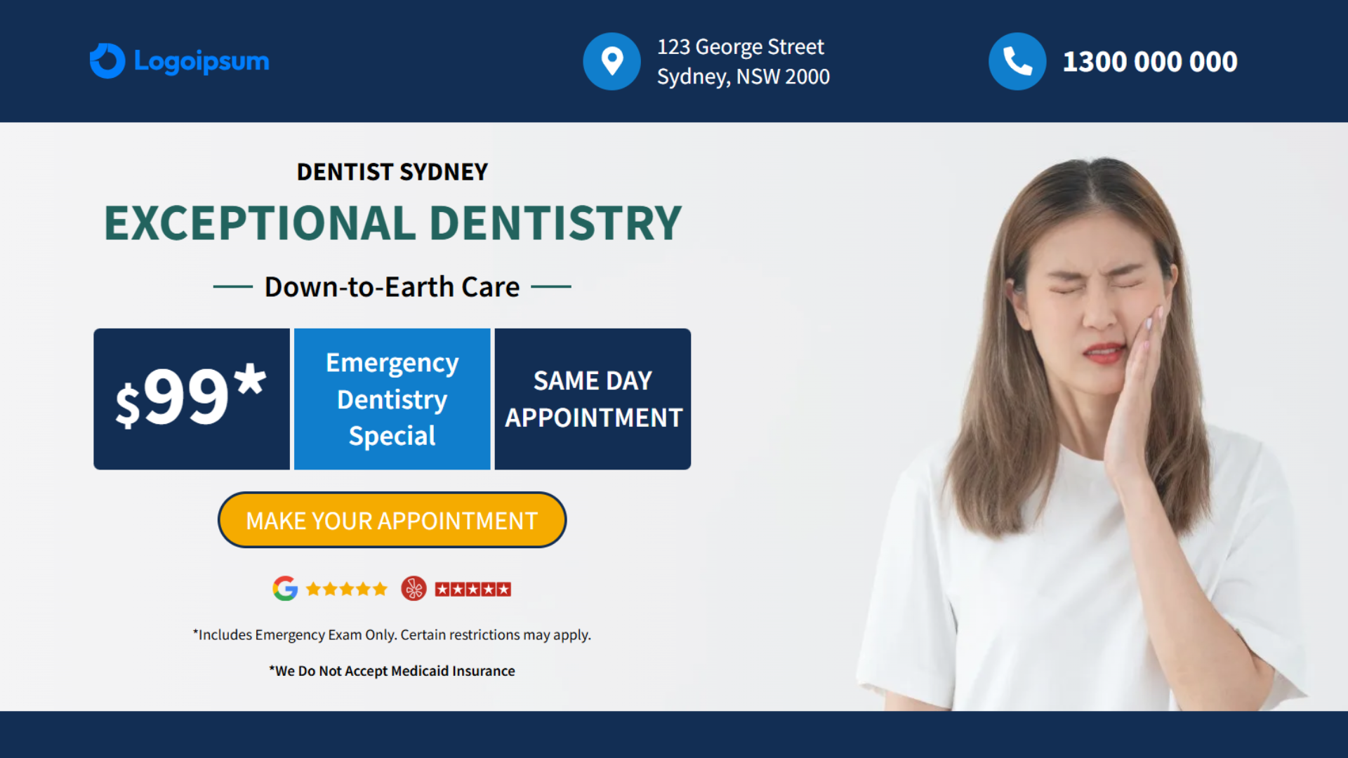 Landing Page Template 15 screenshot 1
